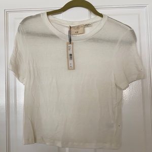 Large White Sheer Shirt